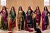Saanjh By Mumtaz Arts Crush Velvet Embroidered Designer Salwar Suits